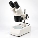 Cordless Rechargeable Dual Power LED Stereo Microscope